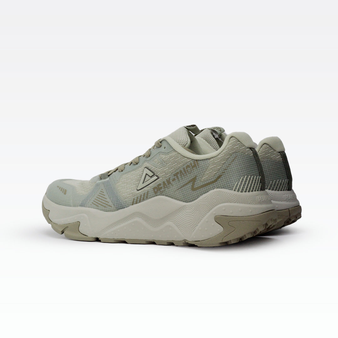 Peak sport shoes silver green
