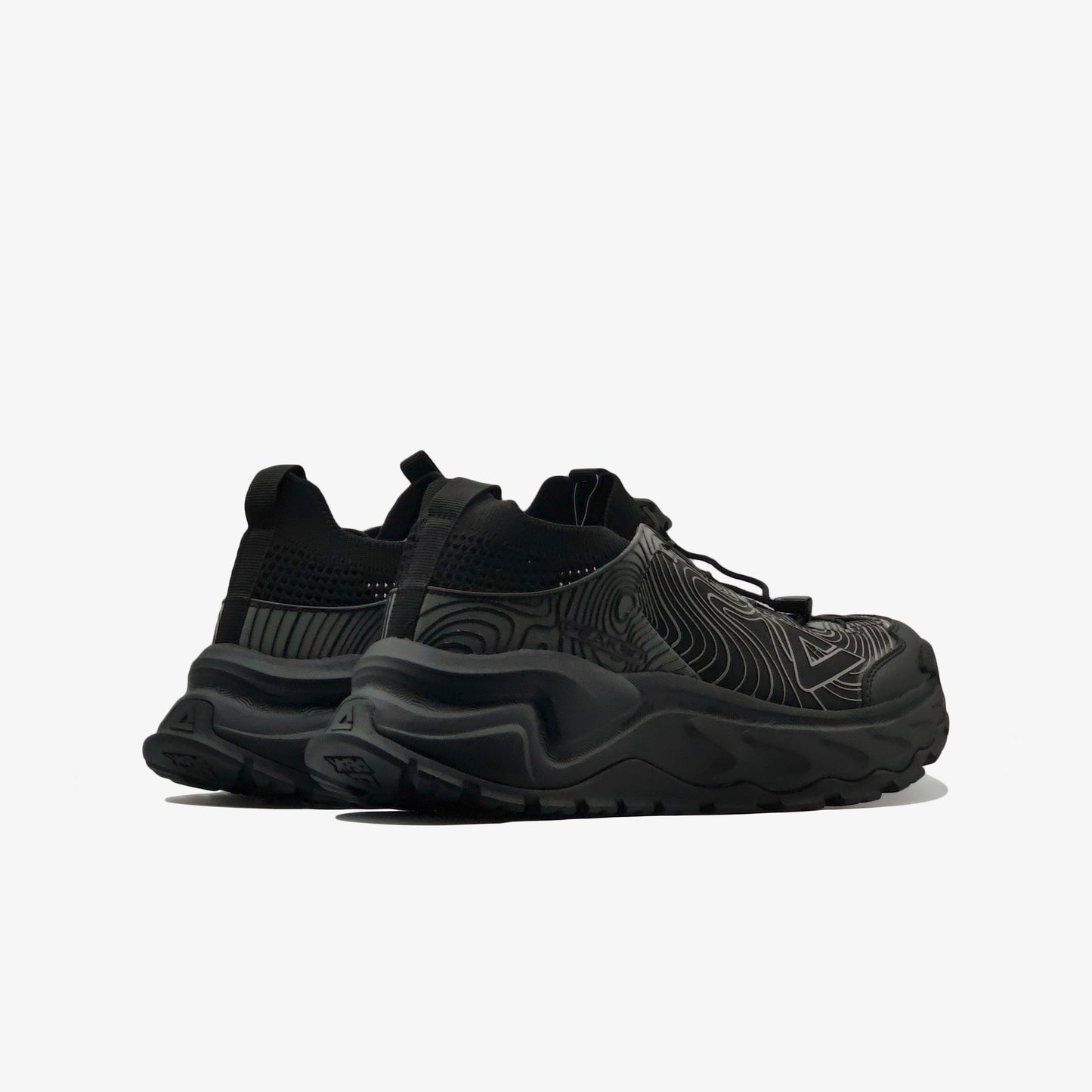 Peak sports shoes black ice grey