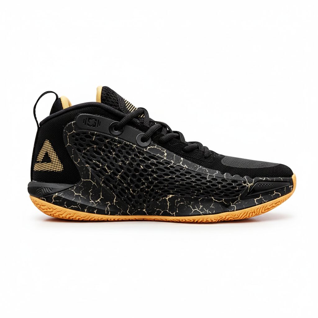 Peak basketball shoes black