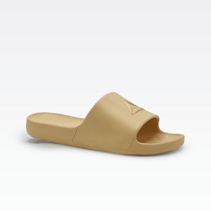 Peak slippers yellow